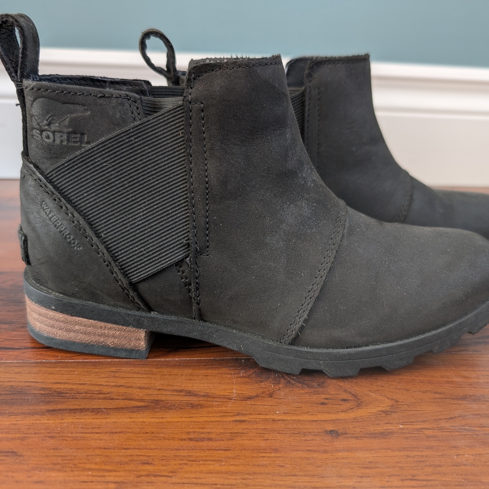 Sorel Women's Black Ankle Boots